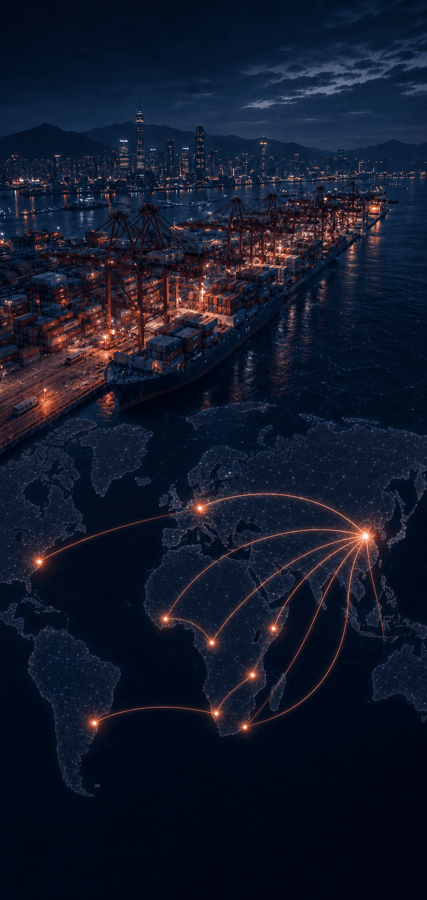 KEMI CARGO global cargo network linking China with Africa, Europe and the Americas