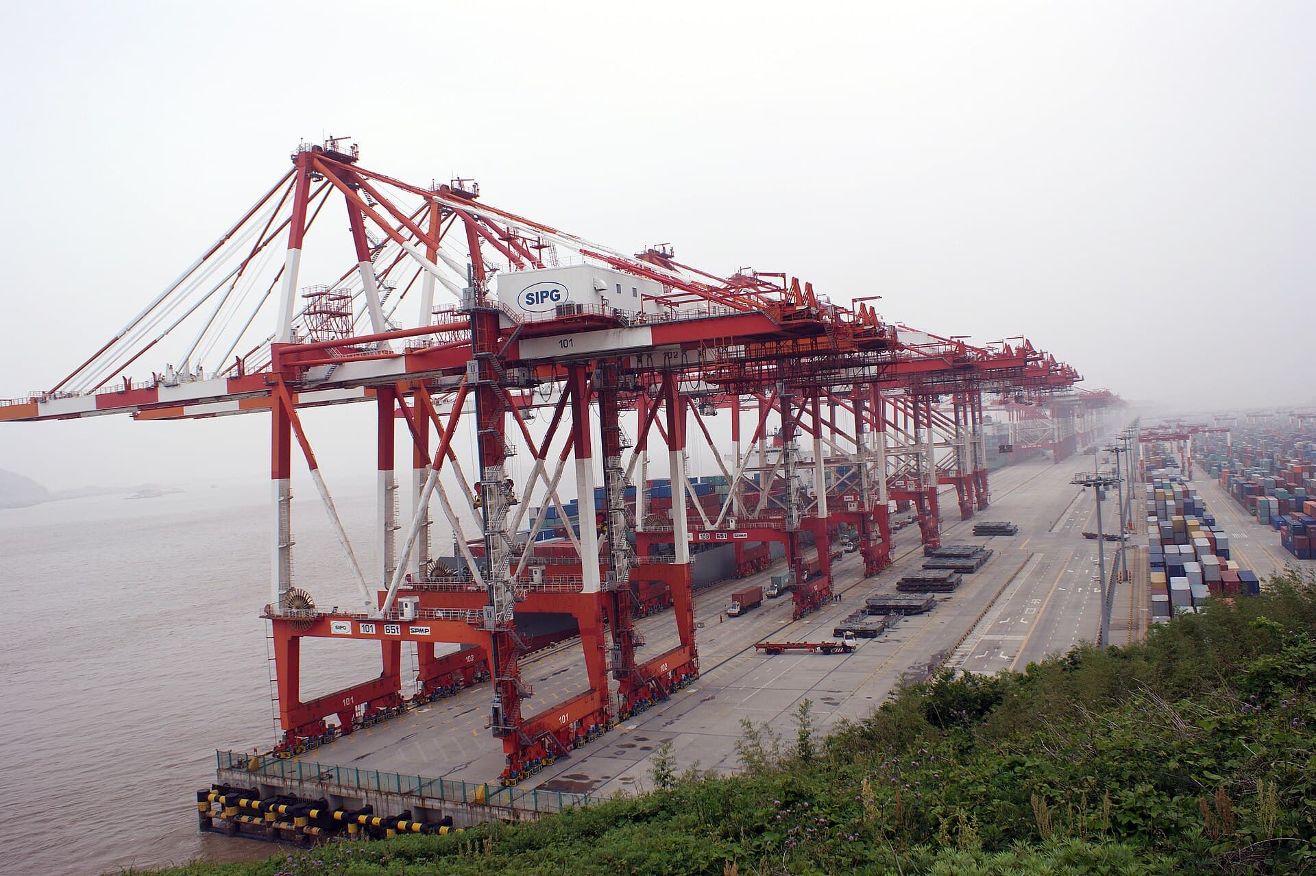 Shanghai · Yangshan port